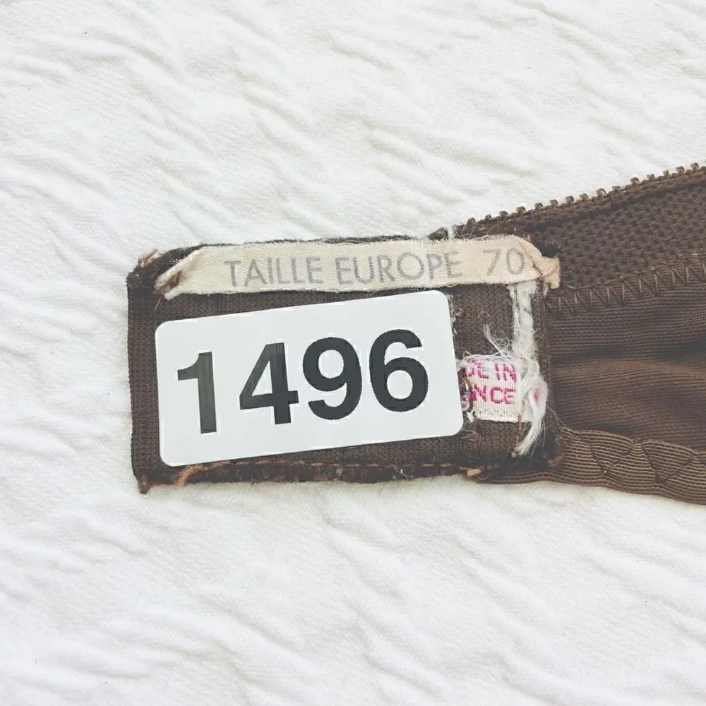 BUY 1 GET 1 FREE Taille Europe 70 brown unlined lingerie well made